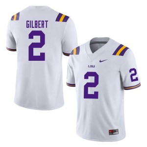 Jardin Gilbert Fighting Tigers College Football Limited Men #2 Jersey - White 150021-287
