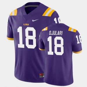 BJ Ojulari LSU Game #18 Men Jersey - Purple 908494-835
