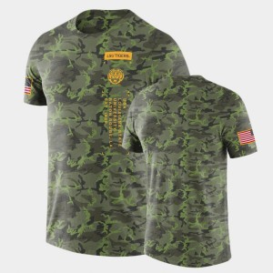 Geaux Tigers Men Military T-Shirt - Camo 606876-211