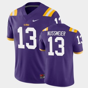 Garrett Nussmeier LSU Tigers Game #13 Men's Jersey - Purple 860033-827