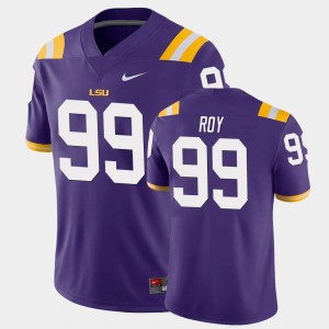 Jaquelin Roy LSU Men Game #99 Jersey - Purple 408758-652