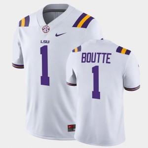 Kayshon Boutte Geaux Tigers #1 Game Men College Football Jersey - White 472865-782