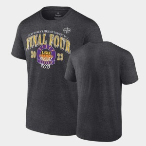 Louisiana State Tigers March Madness Men Final Four T-Shirt - Charcoal 613653-800