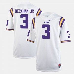 Odell Beckham Jr Louisiana State Tigers Alumni Football Game #3 Mens Jersey - White 659250-269