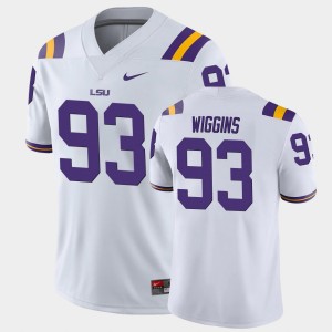 Quency Wiggins Fighting Tigers Game Mens #93 Jersey - White 484150-107