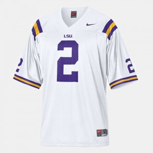 Rueben Randle Tigers #2 Men's College Football Jersey - White 960468-742