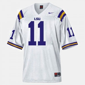 Spencer Ware Tigers Men's College Football #11 Jersey - White 325291-432