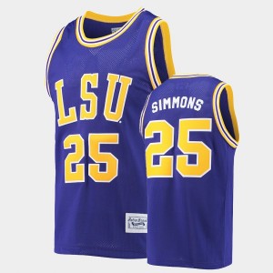 Ben Simmons LSU Commemorative Basketball Commemorative Classic Men #25 Jersey - Purple 197270-244