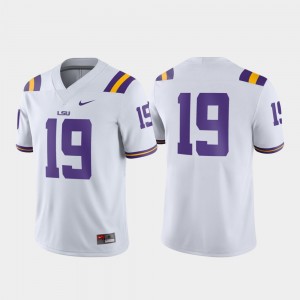 Geaux Tigers Game Men #19 Jersey - White 670595-557