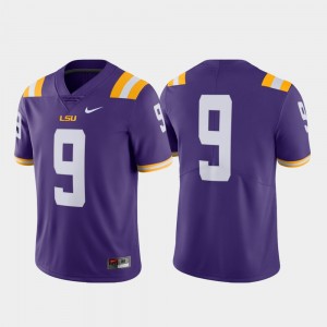 Fighting Tigers College Football #9 Limited Men Jersey - Purple 530724-192