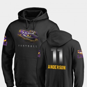 Dee Anderson Geaux Tigers Midnight Mascot #11 Football Men Hoodie - Black 360571-373