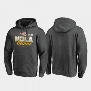 LSU College Football Playoff Defensive Men's 2020 National Championship Bound Hoodie - Heather Gray 947346-406