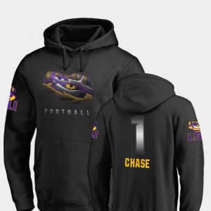 Ja'Marr Chase Geaux Tigers Mens Football Midnight Mascot #1 Hoodie - Black 287523-628