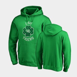 Tigers Luck Tradition Pullover St. Patrick's Day Men Hoodie - Kelly Green 186622-452