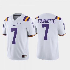 Leonard Fournette Fighting Tigers Alumni Player Game Mens #7 Jersey - White 663617-406