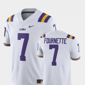 Leonard Fournette Tigers Alumni Football Game Player #7 Men Jersey - White 626085-200