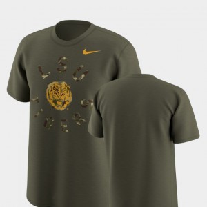 Tigers Men's Legend Camo T-Shirt - Olive 972013-995