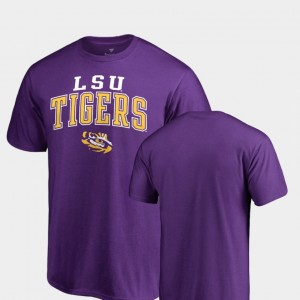 Fighting Tigers Mens Square Up T-Shirt - Purple 254706-366