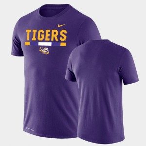Tigers Legend Performance Team DNA Men's T-Shirt - Purple 620281-583