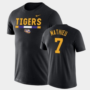 Tyrann Mathieu Tigers #7 Team DNA Men Legend Performance T-Shirt - Black 533461-318