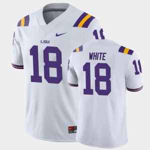Tre'Davious White Fighting Tigers College Football Game #18 Men Jersey - White 386925-172