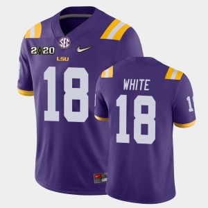 Tre'Davious White LSU Tigers Men's 2020 Football Game #18 Jersey - Purple 695859-872