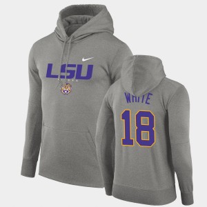 Tre'Davious White Louisiana State Tigers Men's Pullover #18 Facility Performance Hoodie - Gray 894053-206