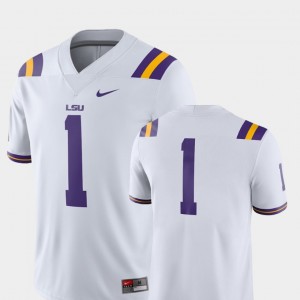 Fighting Tigers College Football 2018 Game #1 Men's Jersey - White 243453-357