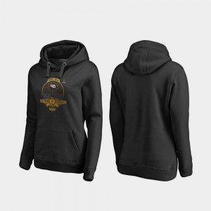 Geaux Tigers Women College Football Playoff French Quarter 2020 National Championship Bound Hoodie - Black 878667-227